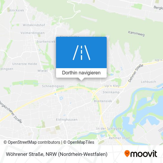 Wöhrener Straße Karte