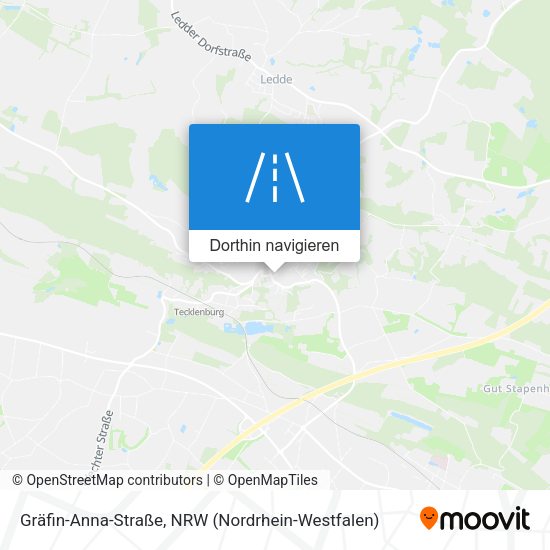 Gräfin-Anna-Straße Karte