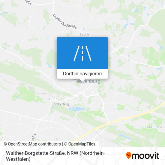 Walther-Borgstette-Straße Karte