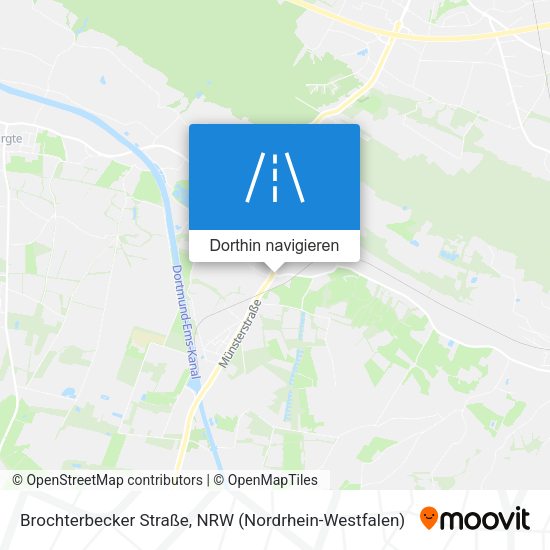 Brochterbecker Straße Karte