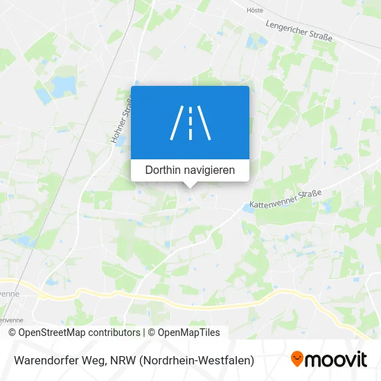Warendorfer Weg Karte