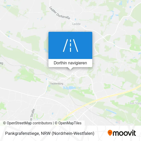 Pankgrafenstiege Karte