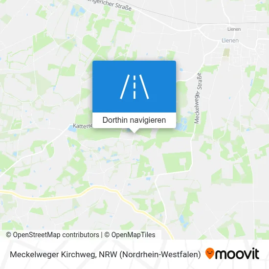 Meckelweger Kirchweg Karte