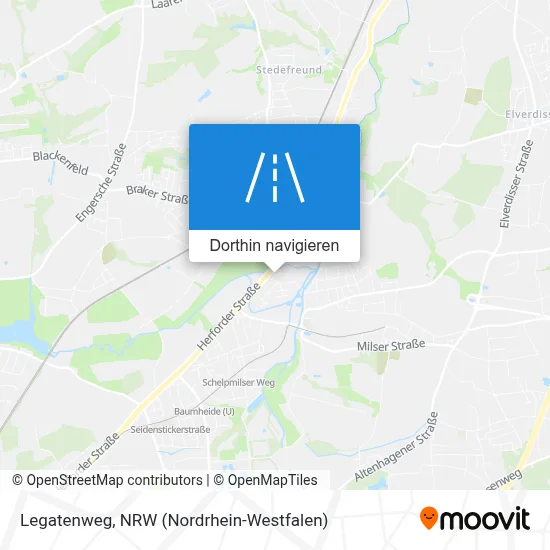 Legatenweg Karte