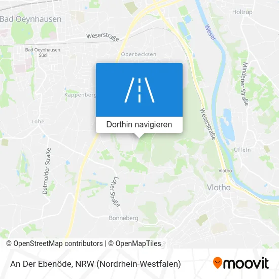 An Der Ebenöde Karte