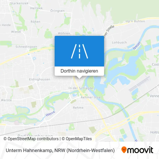 Unterm Hahnenkamp Karte