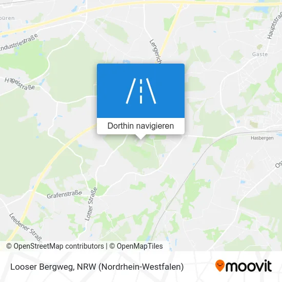 Looser Bergweg Karte