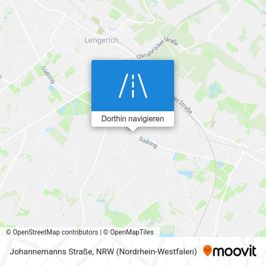 Johannemanns Straße Karte