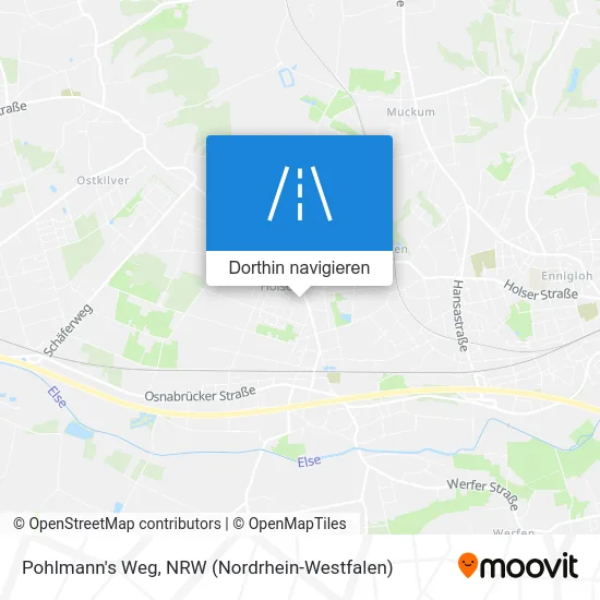 Pohlmann's Weg Karte