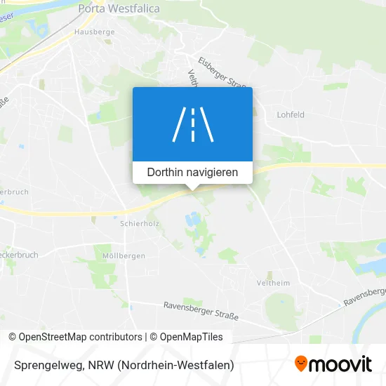 Sprengelweg Karte