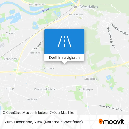 Zum Elkenbrink Karte