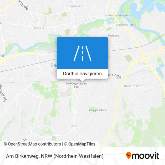 Am Birkenweg Karte