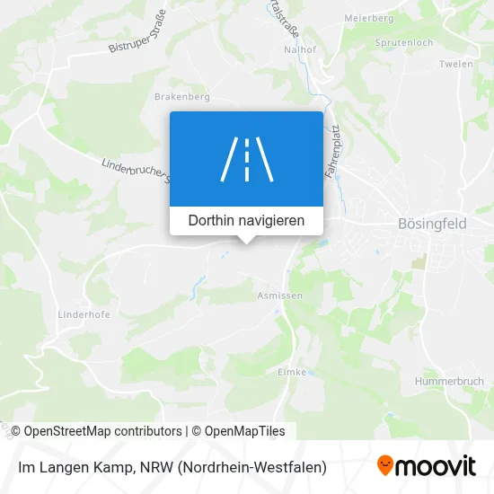 Im Langen Kamp Karte