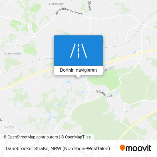 Danebrocker Straße Karte