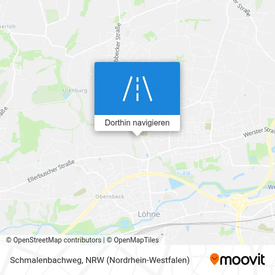 Schmalenbachweg Karte