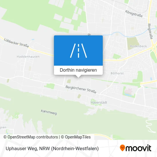 Uphauser Weg Karte
