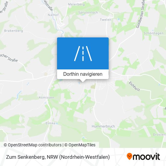 Zum Senkenberg Karte