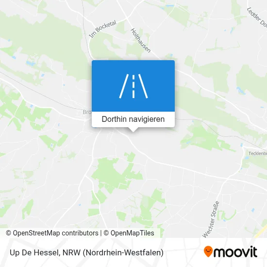 Up De Hessel Karte