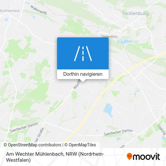 Am Wechter Mühlenbach Karte