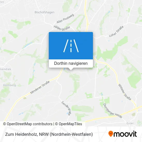 Zum Heidenholz Karte