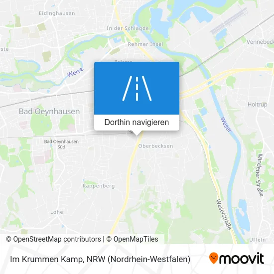 Im Krummen Kamp Karte