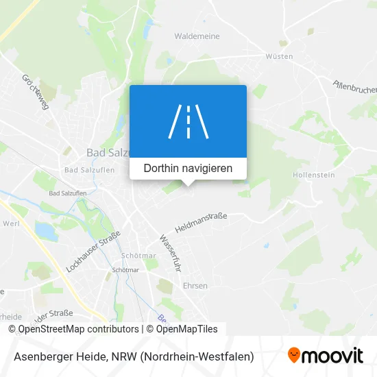 Asenberger Heide Karte