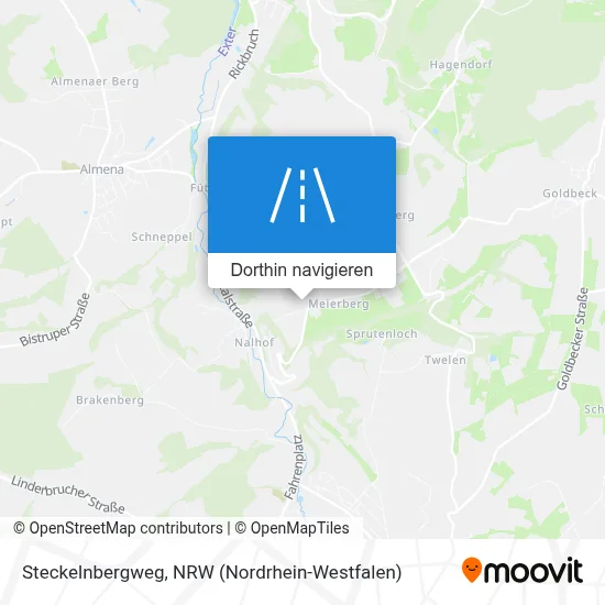 Steckelnbergweg Karte