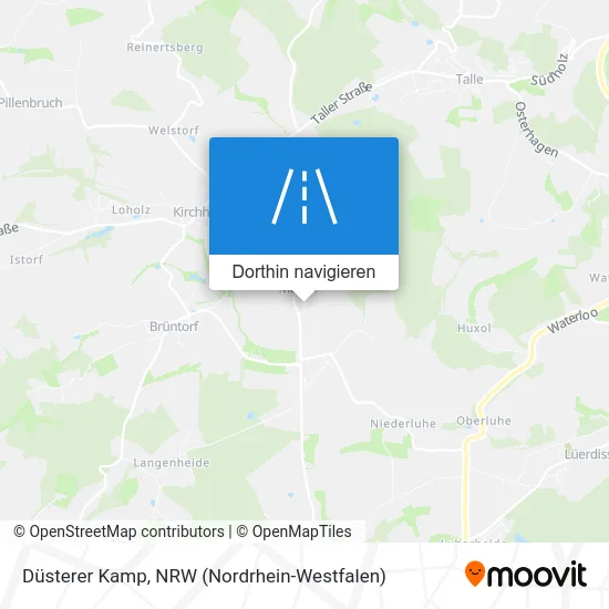 Düsterer Kamp Karte