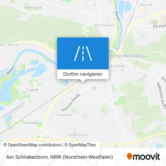 Am Schnakenborn Karte