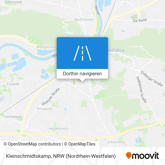 Kleinschmidtskamp Karte