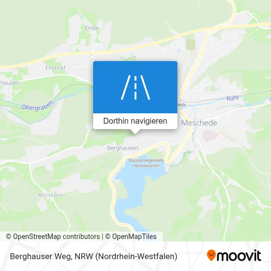 Berghauser Weg Karte