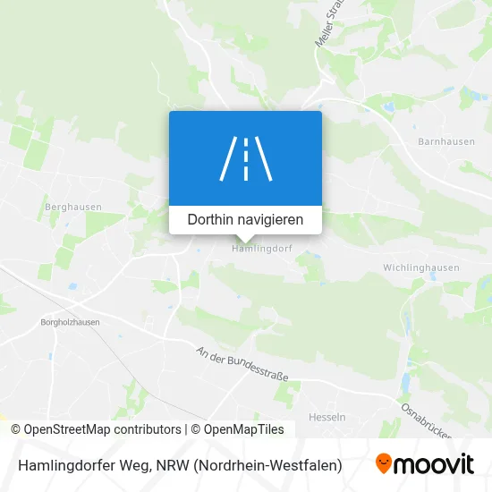 Hamlingdorfer Weg Karte