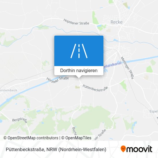 Püttenbeckstraße Karte