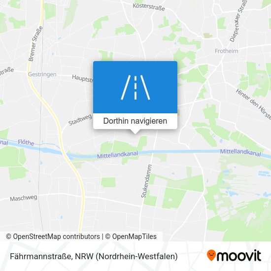 Fährmannstraße Karte