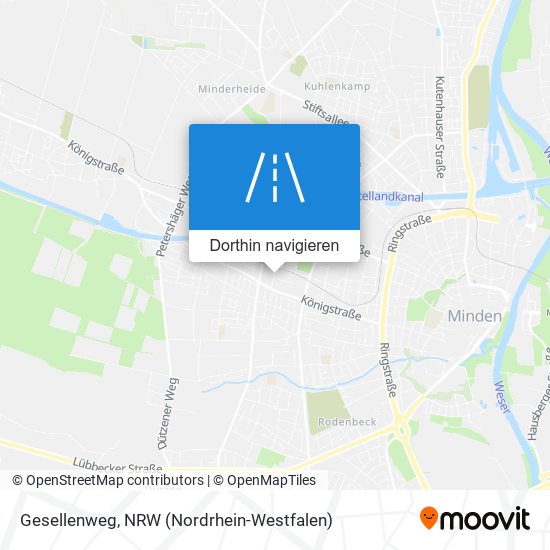 Gesellenweg Karte