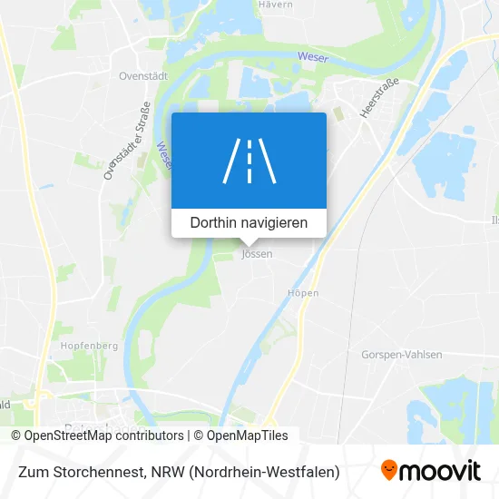 Zum Storchennest Karte