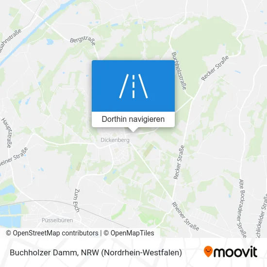 Buchholzer Damm Karte