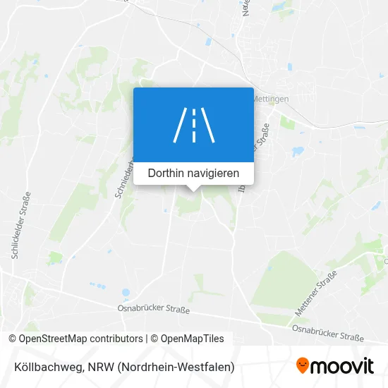 Köllbachweg Karte
