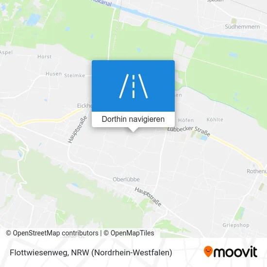 Flottwiesenweg Karte