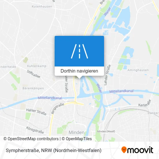 Sympherstraße Karte