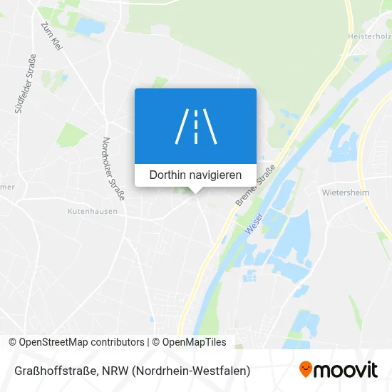 Graßhoffstraße Karte