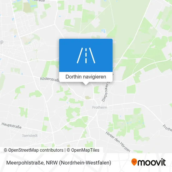 Meerpohlstraße Karte