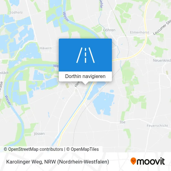 Karolinger Weg Karte