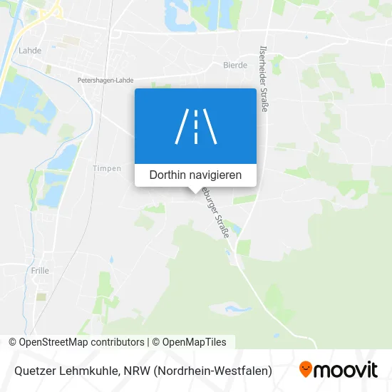 Quetzer Lehmkuhle Karte