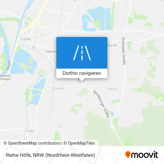 Riehe Höfe Karte
