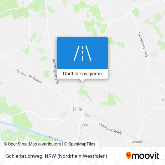 Schierbruchweg Karte
