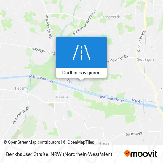 Benkhauser Straße Karte