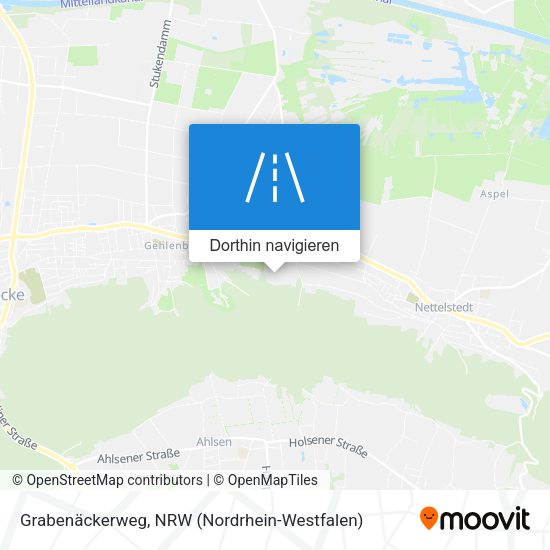 Grabenäckerweg Karte