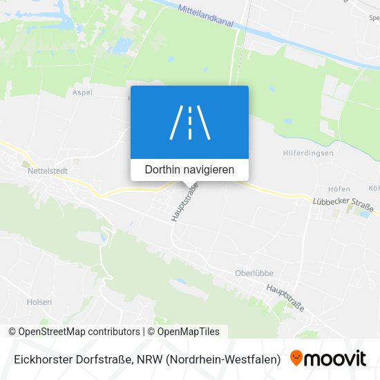 Eickhorster Dorfstraße Karte