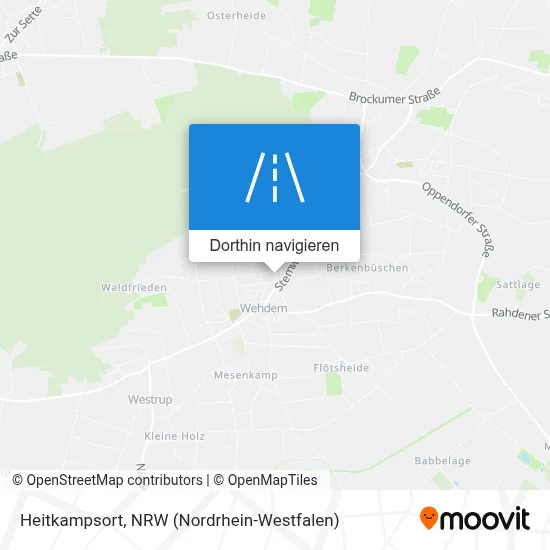Heitkampsort Karte